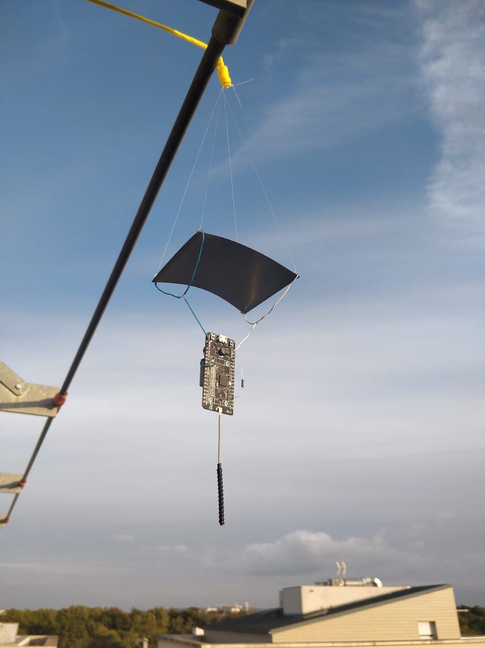 A solar GPS tracker payload built for long unattended runs